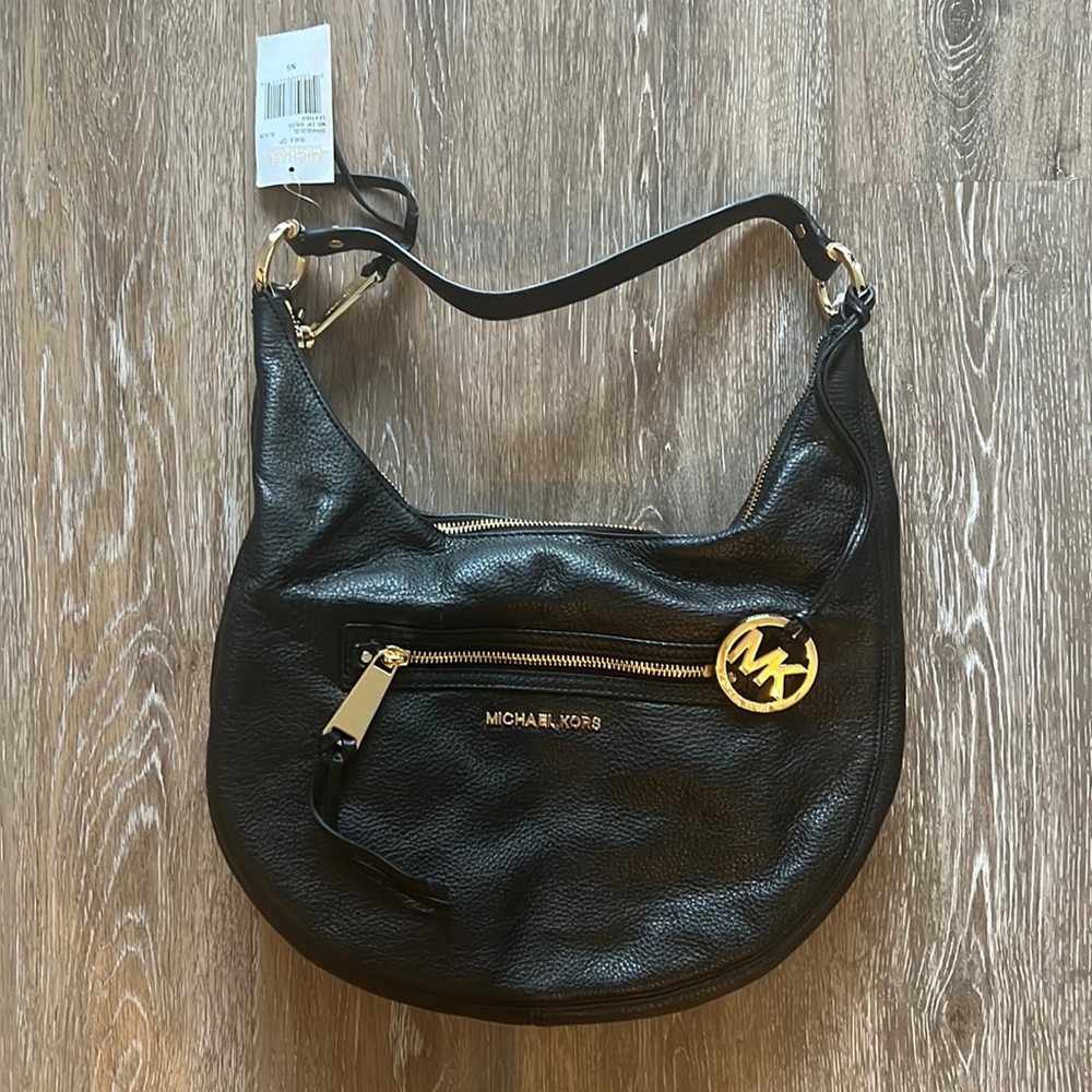 NEW Michael Kors Rhea Zip Shoulder Bag